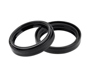 Kit olio e guarnizioni per ammortizzatore forcella anteriore - 48 mm x 57,8 mm x 9,5 mm/12 mm - Compatibile con 701, LR, FC 250, FE 350, TE, TC, TX 125, FR 450 (2016-2023)(Oil Seal)