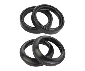 Kit olio e guarnizioni per ammortizzatore forcella anteriore per moto - 35x48x10,5 mm e 35x48 mm - Compatibile con XL250R XL250S XR250 SL350K XL350K CB450K CL450K(Oil and Dust Seal)