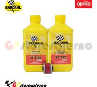 KIT OLIO + FILTRO BARDAHL XTC C60 10W50 APRILIA 200 SCARABEO GT ROTAX 2000