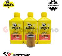KIT OLIO + FILTRO BARDAHL XTC C60 10W50 BOMBARDIER 400 OUTLANDER H.O. 2x4 2006