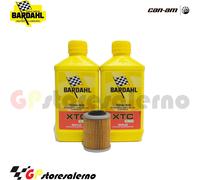 KIT OLIO + FILTRO BARDAHL XTC C60 10W50 CAN AM 800 R OUTLANDER EFI XT MR 2012