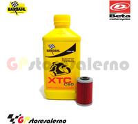 KIT OLIO + FILTRO OLIO BARDAHL XTC C60 10W40 BETA 250 RR ENDURO 4T 2008