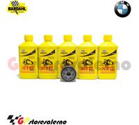KIT OLIO + FILTRO OLIO BARDAHL XTC C60 10W40 BMW 1600 K GTL EXCLUSIVE 2014