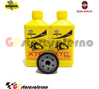 KIT OLIO + FILTRO OLIO BARDAHL XTC C60 10W40 GILERA 500 NEXUS SP 2008