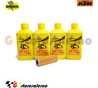 KIT OLIO + FILTRO OLIO BARDAHL XTC C60 10W40 KTM 1290 SUPER ADVENTURE S 2017