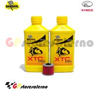 KIT OLIO + FILTRO OLIO BARDAHL XTC C60 10W40 KYMCO 125 SUPER DINK IE 2009