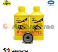 KIT OLIO + FILTRO OLIO BARDAHL XTC C60 10W40 POLARIS 300 HAWKEYE 2x4 2009