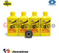 KIT OLIO + FILTRO OLIO BARDAHL XTC C60 10W40 POLARIS 425 MAGNUM 2x4 1997