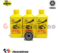 KIT OLIO + FILTRO OLIO BARDAHL XTC C60 10W40 YAMAHA 350 YFM BRUIN AUTO 2x4 2006