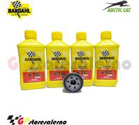KIT OLIO + FILTRO OLIO BARDAHL XTC C60 10W50 ARCTIC CAT 454 BEAR CAT 2X4 1996