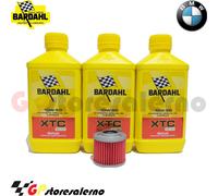 KIT OLIO + FILTRO OLIO BARDAHL XTC C60 10W50 BMW 650 F CS 2004