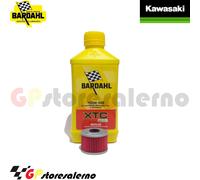 KIT OLIO + FILTRO OLIO BARDAHL XTC C60 10W50 KAWASAKI 140 KLX L 2017