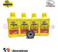 KIT OLIO + FILTRO OLIO BARDAHL XTC C60 10W50 KYMCO 500 MXU 2X4 2007