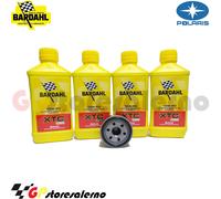 KIT OLIO + FILTRO OLIO BARDAHL XTC C60 10W50 POLARIS 500 RANGER 2X4 2009