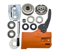 Kit olio for maniglia freno catena, coperchio laterale tamburo frizione, adatto for motosega 50 51 55 con cuscinetti, guarnizioni olio, piastra barra
