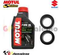 KIT OLIO FORCELLA 15W MOTUL + AR3304 PARAOLI SIFAM SUZUKI 125 RV VAN VAN 2012