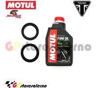 KIT OLIO FORCELLA 5W + 17272 KIT PARAOLI TRIUMPH 865 BONNEVILLE T100 2014