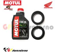 KIT OLIO FORCELLA 5W MOTUL + 32531 KIT PARAOLI ALL BALLS HONDA 80 CR RB 1989