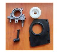 KIT OLIO G3800 ADATTO for MOTOSEGHE DA 38 CC COPERCHIO INGRANAGGI UGELLO INIETTORE 2841.55112(2 PCS WORMS)