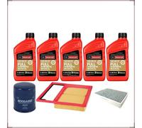 KIT OLIO MOTORCRAFT 0W-20 FILTRO OLIO/ARIA/ABITACOLO PER FORD C-MAX 2.0 R4...