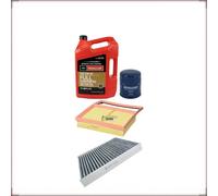 KIT OLIO MOTORCRAFT 0W-20 FILTRO OLIO/ARIA/ABITACOLO PER FORD C-MAX 2.0 R4...