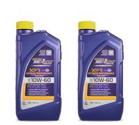 Kit Olio Motore Compatibile con Royal Purple XPR Extreme Performance Racing - Olio motore da corsa - 100% Sintetico - Olio motore Stradale ad Alte Prestazioni - Latte da 0,946 ml (10W-60, 2 Latte)