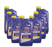 Kit Olio Motore Compatibile con Royal Purple XPR Extreme Performance Racing - Olio motore da corsa - 100% Sintetico - Olio motore Stradale ad Alte Prestazioni - Latte da 0,946 ml (10W-60, 7 Latte)