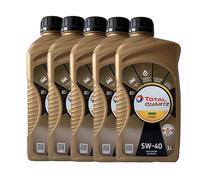 Kit Olio Motore Total Quartz 9000 5W40 Litri 5
