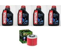 KIT OLIO MOTUL 3000 10w40+FILTRO OLIO HF145 KEEWAY 250 Cruiser 11