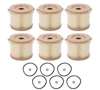 Kit olio separatore carburante da 6 pezzi per Racor 2010PM O 500FG Sostituzione ABS ad alte prestazioni con forte filtraggio Ridotto e facile installazione per la manutenzione del