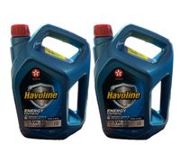 KIT OLIO SINTETICO TEXACO HAVOLINE ENERGY SAE 5W30 BENZINA E DIESEL TEXACO OI...