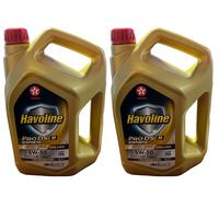 KIT OLIO SINTETICO TEXACO HAVOLINE PRO DS M SAE 5W30 BENZINA E DIESEL TEXACO ...