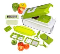 Kit one step - Taglia e affetta frutta verdura. Trita sminuzza affettatrice dicer nicer
