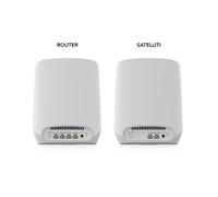 Kit Orbi RBK762S Netgear Sistema Mesh Orbi? Tri-band WiFi 6, 5.4 Gbps, router (RBR762) + 1 satellite (RBS760)