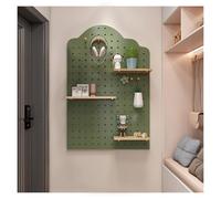 Kit organizer da parete in legno fai da te, pannelli espositivi versatili da parete per casa, ufficio, cucina, garage e stanza dei mestieri, soluzione elegante per riporre oggetti