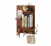 Kit organizer da parete in legno resistente, spessore 12 mm, perfetto per casa, sale giochi e garage, migliora l'organizzazione e massimizza l'efficienza dello spazio