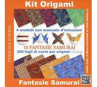 Kit origami. 10 fantasie samurai. Con gadget