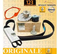 KIT ORIGINALE DISTRIBUZIONE+POMPA ACQUA+CINGHIA SERVIZI RENAULT 1.5 DCI