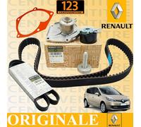 KIT ORIGINALE DISTRIBUZIONE+POMPA ACQUA+CINGHIA SERVIZI RENAULT SCENIC 1.5 DCI