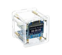 Kit Orologio Meteo DIY Modulo WIFI Internet Of Things Visualizzazione Della Temperatura e 'Umidità Pratica di Saldatura Parte Sciolta