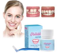 Kit Otturazione Denti,Granuli di dei Denti,Faccette Denti Cosmetici, Inferiore Denti Cosmetici,Protesi Dentarie Cosmetici Temporanee,Denti Temporanee,Spazzolini Interdentali