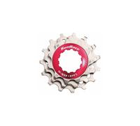 Kit Pacco Pignoni + Lockring 12V Sunrace 15T Argento
