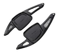 Kit Paddle Shift Compatibile con A3 A4 2020 2021 2022 Paddle Shift Car Steering Wheel Paddle Shifte(Carbon Fiber Black)