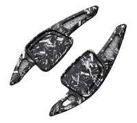 Kit Paddle Shift Compatibile con A3 A4 2020 2021 2022 Paddle Shift Car Steering Wheel Paddle Shifte(Satin black)