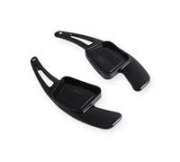 Kit Paddle Shift Compatibile con A3 S3 A4 2017-2019 leve del cambio al volante dell'auto leve del cambio in fibra di carbonio.(Black)