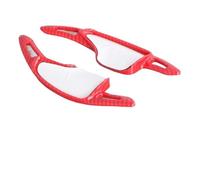 Kit Paddle Shift Compatibile Con Chevrolet Per Camaro 2016 2017 2018 2019 2020 2021 2022 2023 Leve Cambio Auto Cambio Volante(Carbon Fiber Red)