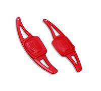 Kit Paddle Shift Compatibile Con Tiguan Per Passat Per Atlas Per CC ABS Estensione Paddle Volante Auto(Red)