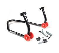 Kit paddock universale: cavalletto posteriore + supporti per forcellone e not...