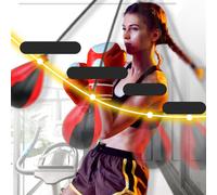 Kit palla da boxe a pera velocità allenamento in pelle PU con gancio e