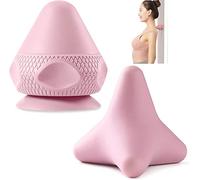 Kit palla da massaggio manuale montabile, con ventosa auto-massaggiatore nodo muscolare palla a rilascio miofasciale massaggiatore per terapia massaggiante schiena collo sollievo dal dolore (rosa)